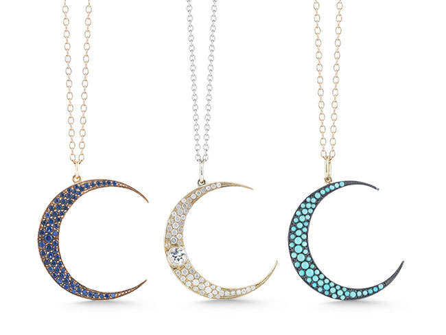 Luna necklaces from Andrea Fohrman