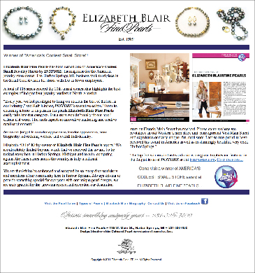 Brand Portfolio: Elizabeth Blair Fine Pearls