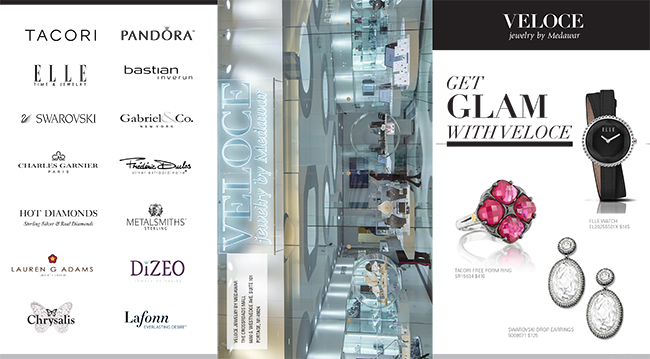 Vendor promotion from Velocé jewelry store