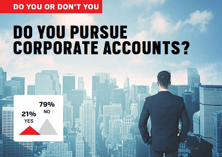 Do You — Or Don’t You — Do You Pursue Corporate Accounts?