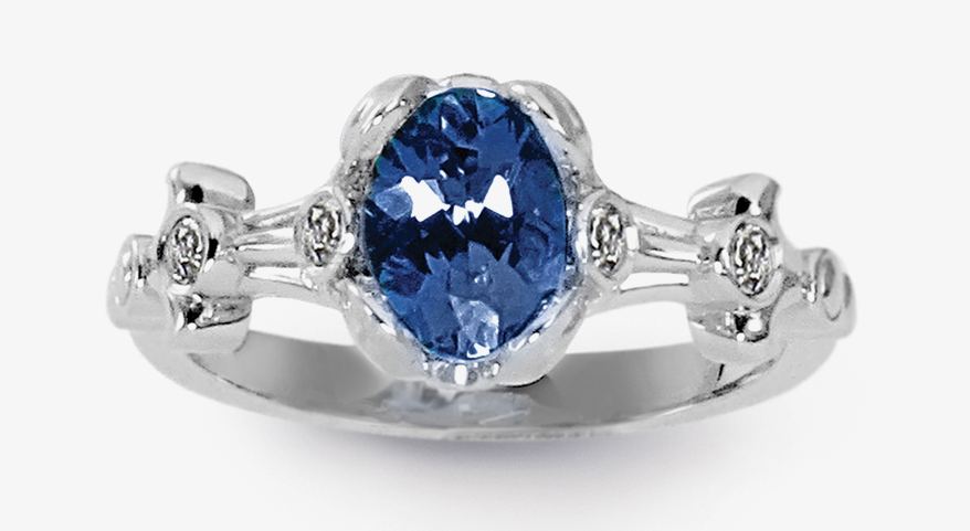 Blue Sapphire Engagement Rings Have Celebrities Saying &#8220;I Do&#8221;