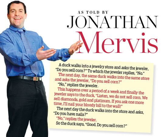 Last Laugh: Jonathan Mervis
