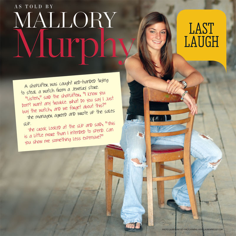 Last Laugh: Mallory Murphy