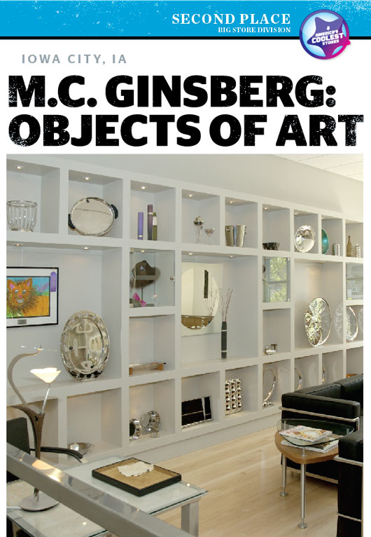 ACS 2011: Second Place, Big Cool: M.C. Ginsberg: Objects of Art