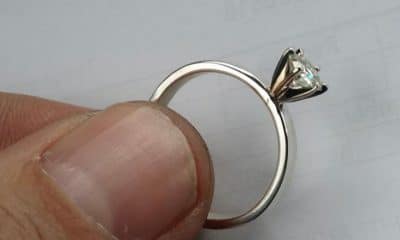 Boyfriend's hand-made engagement ring