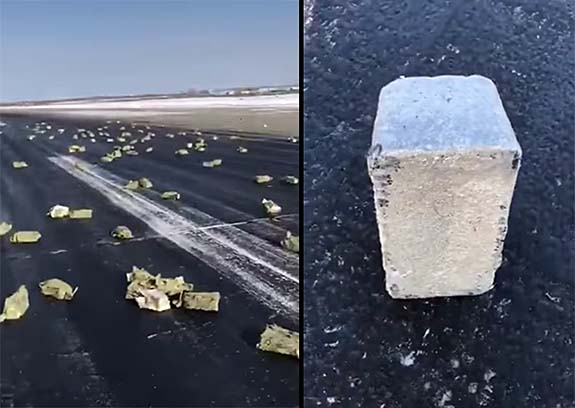 City Pelted with $368M in Diamonds, Precious Metals As Plane Spills Cargo