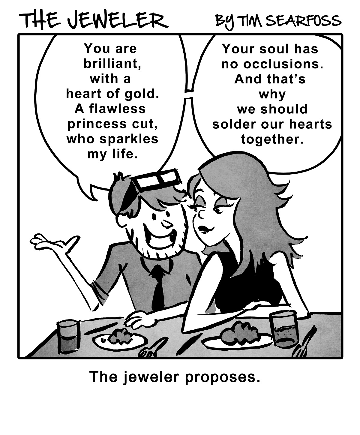 Cartoon: The Jeweler Expresses His True Feelings