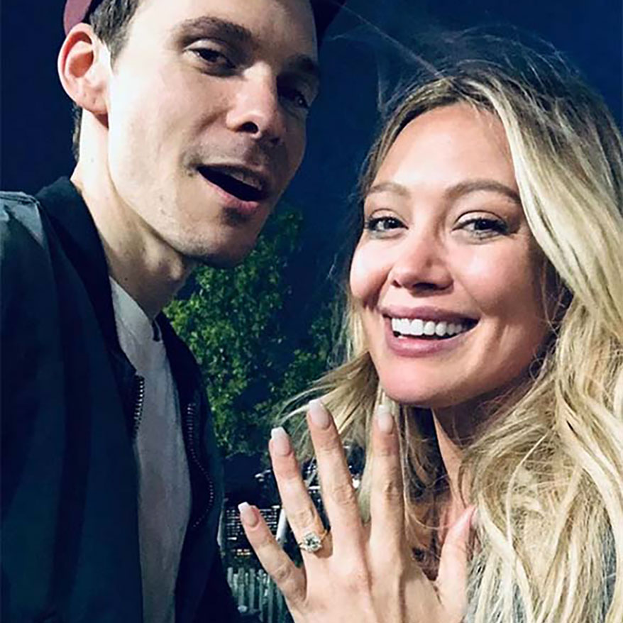Most Gorgeous Celebrity Engagement Rings on Instagram | With Clarity