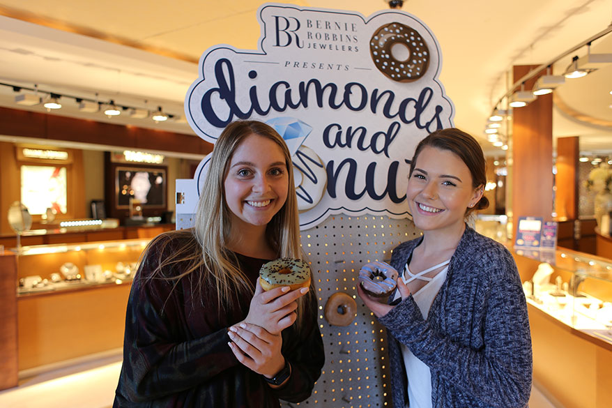 This Retailer Combined Diamonds with Donuts for a Sweet Event
