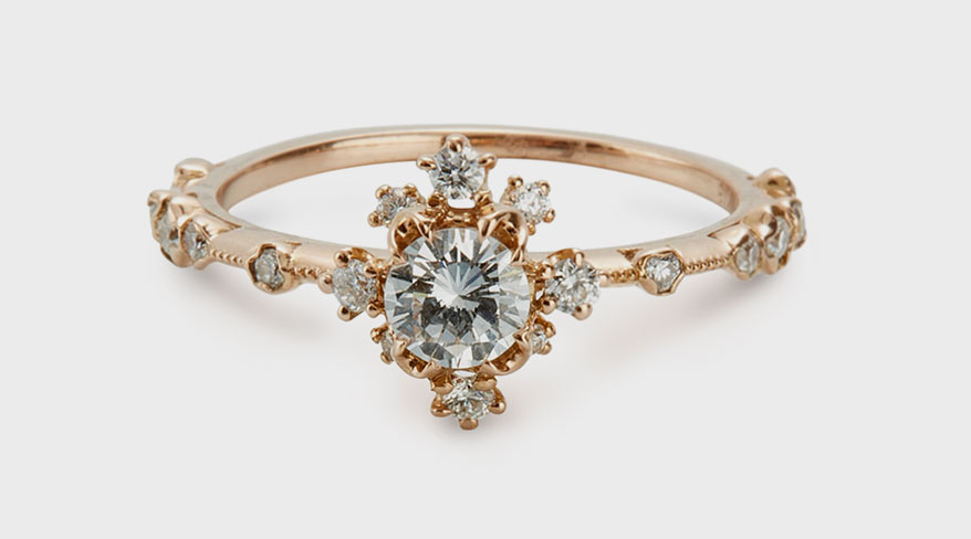 Small and Intimate Rings Are Trending For Brides-to-Be