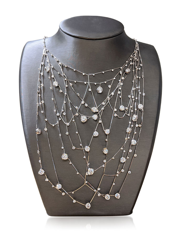 ALTR Inc Indra's Net necklace