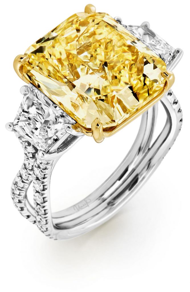 Uneek Jewelry colored diamond ring