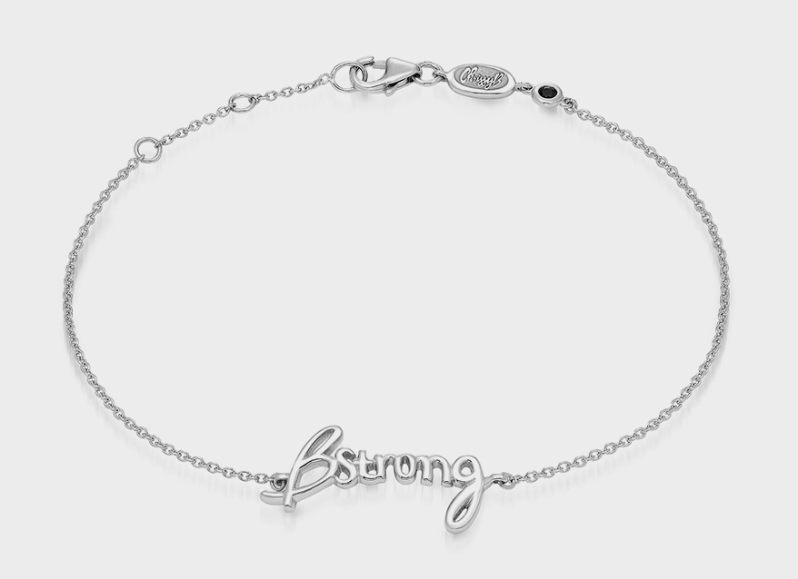 Chrissy B Sterling silver bracelet with black onyxs