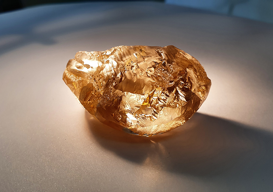236ct rough diamond from Russia