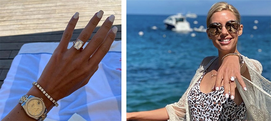 Heather Rae Young Engagement Ring, El Moussa Thrills Actress