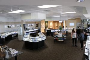 Jack Lewis Jewelers interior