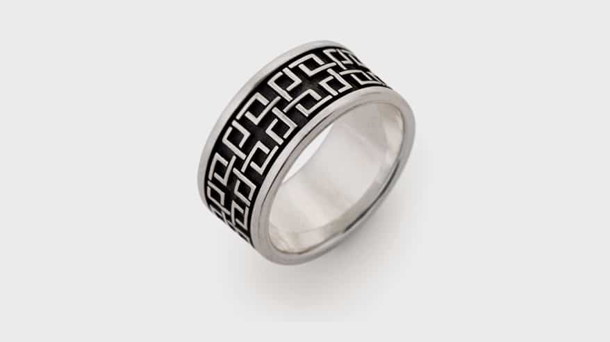Haverhill Collection Sterling silver ring. 