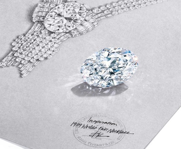 Tiffany diamond necklace