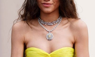 Zendaya wearing Bvlgari necklace