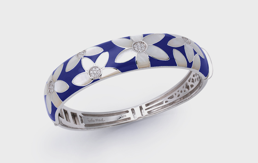 Belle-Étoile Sterling silver bangle bracelet