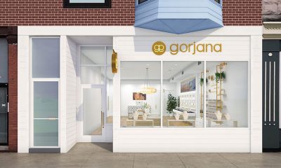 A rendering of the new Chicago location, courtesy of Gorjana.