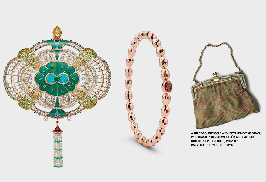 Fabergé featuring Gemfields One-of-a-Kind Majesty Clutch Bag