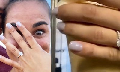 Monica Puig engagement ring