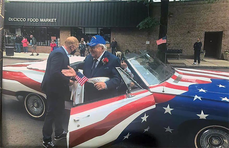 In May, Bob LaGravinese served as grand marshal of Pelham’s Memorial Day parade.