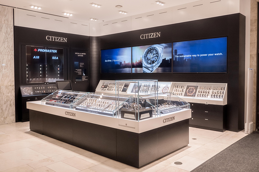 Citizen Watch Store in NYC Brings in Customers with AR Display