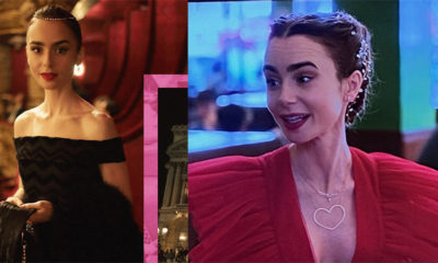 Lily Collins Wears a Headful of Hair Brooches in <em>Emily in Paris</em>