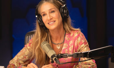 Sarah Jessica Parker wearing the Marlo Laz spiked heart on the SATC reboot And Just Like That.