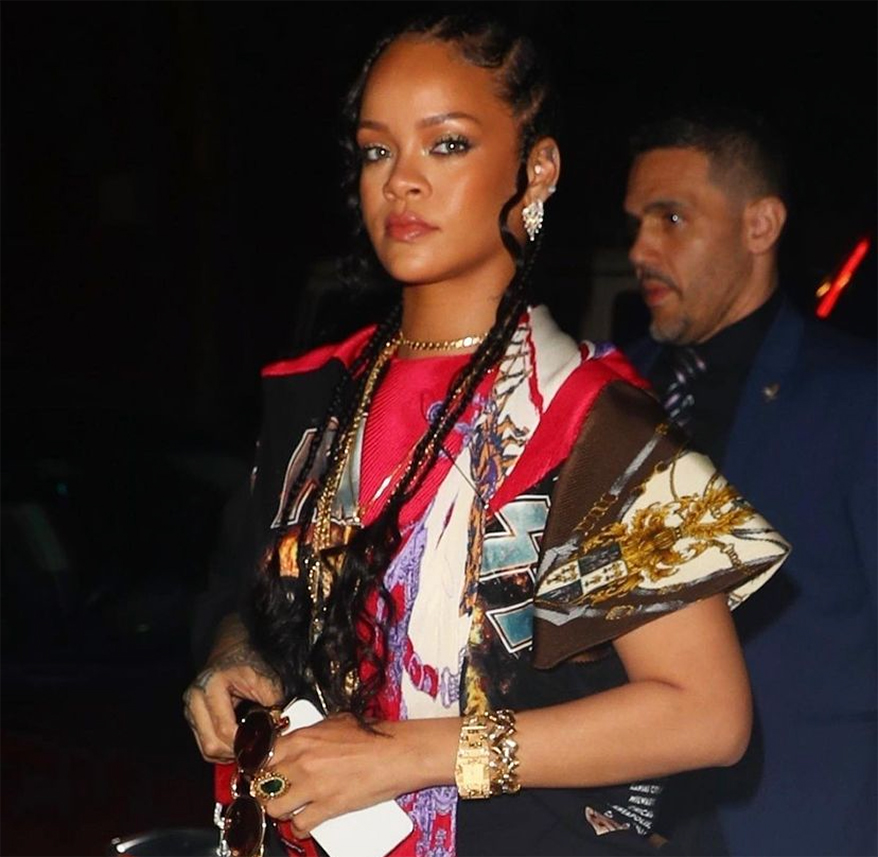 Then and Now: Rihanna Isn’t the Only Superstar Tied to a Yellow Gold Customized King Midas Rolex
