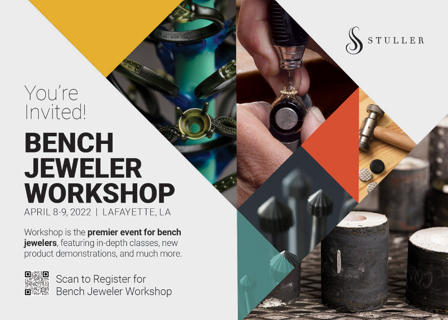 Stuller’s Bench Jeweler Workshop in Back