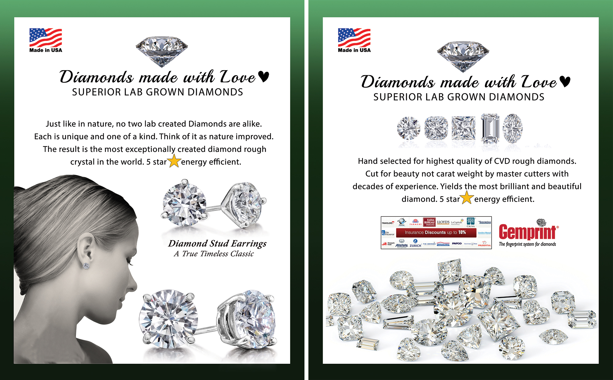 GN Diamond Introduces, “Diamonds Made with Love”