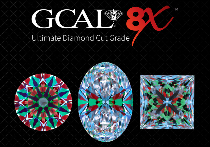 GCAL Announces Launch of 8X Fancy Shape Diamond Cut Grades