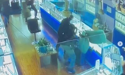 $1M Jewelry Store Robbery: Employees Throw Chairs Amid Heist in El Monte, CA