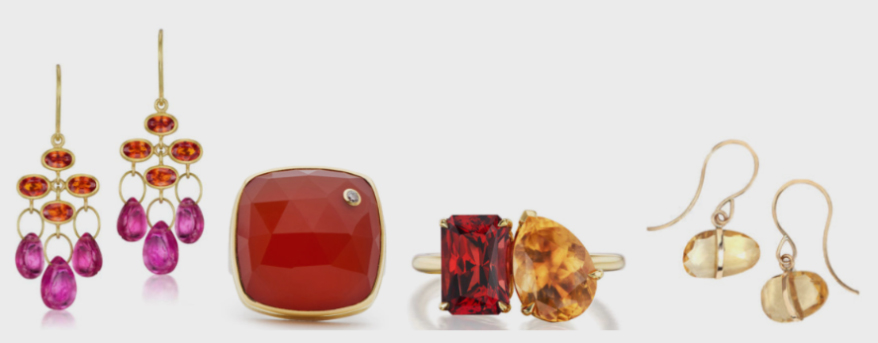 Greenwich St. Jewelers’ Wear Orange Collection includes pieces from Alice Cicolini, Marla Aaron, Melissa Joy Manning