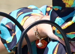 Adele Vacations in Colorful Jewels by Van Cleef &#038; Arpels and Others