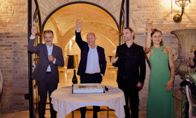 Left to right: Valerio Beleggia - Creative Director, Lanfranco Beleggia - President and CEO, Maurizio Beleggia - Chief Marketing and Innovation Officer, Beatrice Beleggia - CEO Bros USA Corp and Press & PR Manager