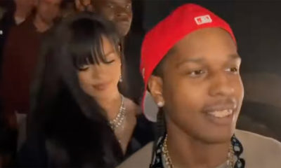 Rihanna Rocks It Again with Victorian Diamond Necklace at A$AP Rocky&#8217;s Whiskey Launch