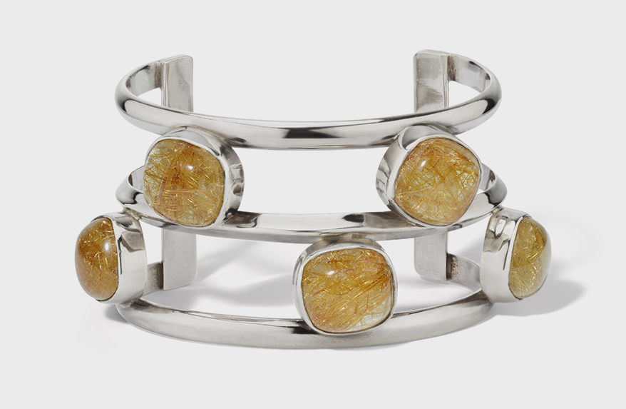 Karin Jamieson Jewelry  Sterling silver cuff bracelet