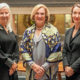 From left: Iris Van der Veken, WJI 2030 executive director and secretary general; Susan Jacques, GIA president and CEO; and Johanna Levy, GIA vice president of environmental, sustainability and governance programs at the Jewelers Mutual Group Conversations in Park City earlier in October.