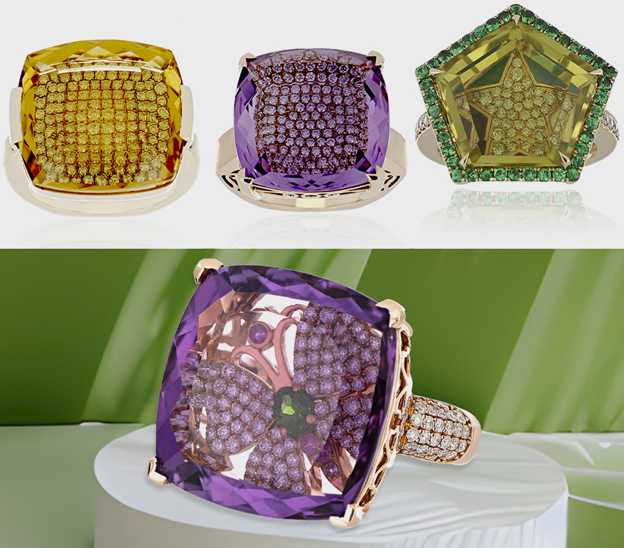 Incredible gems “bloom” in Louis Vuitton's “Blossom collection”