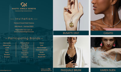 Four New Brands to Join Haute Jewels Geneva 2023