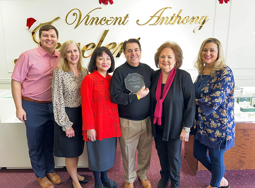 Vincent Anthony Jewelers Wins William (Wag) Wagner Award