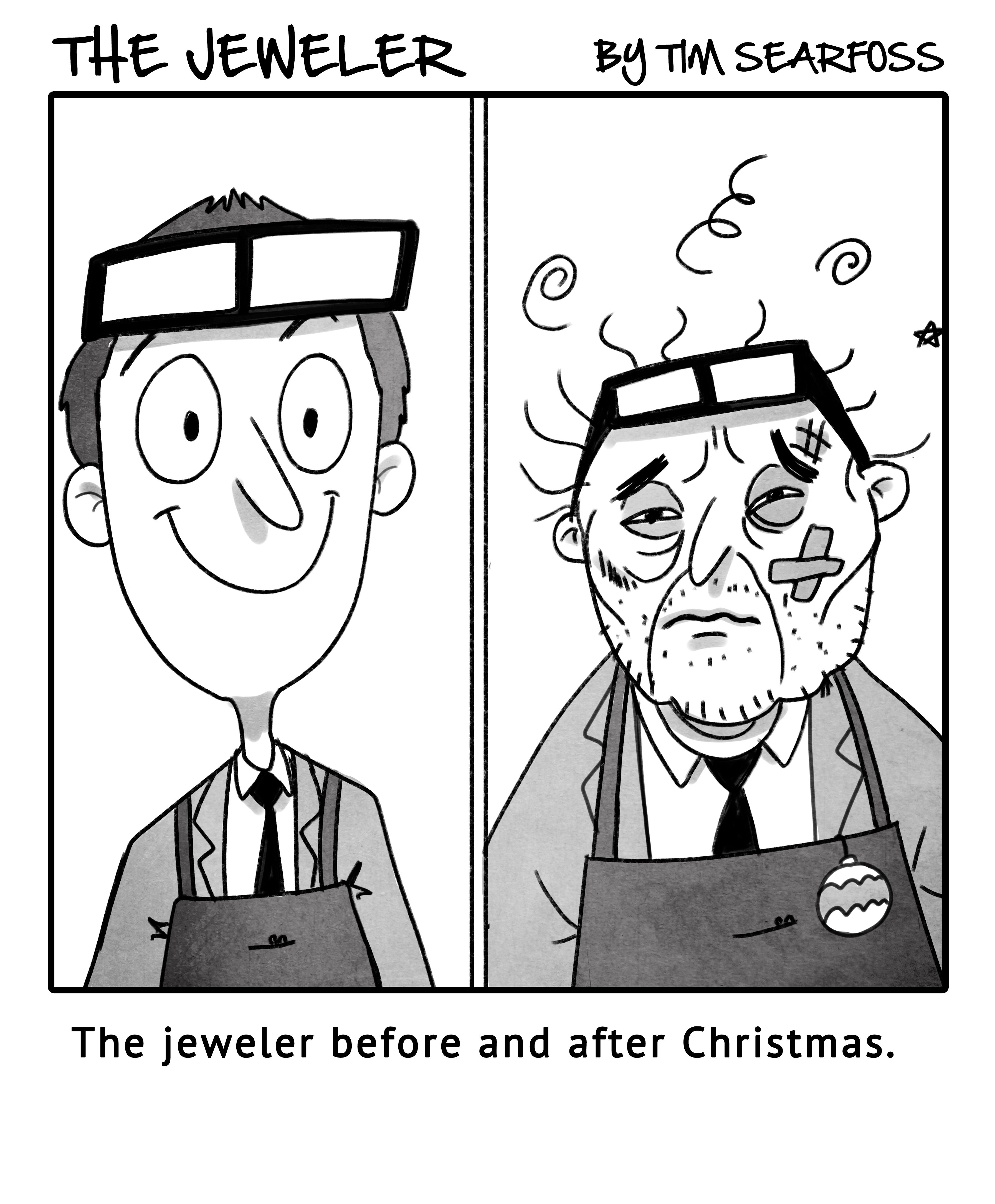 The Jeweler Met the Holidays &#8230; and the Holidays Won