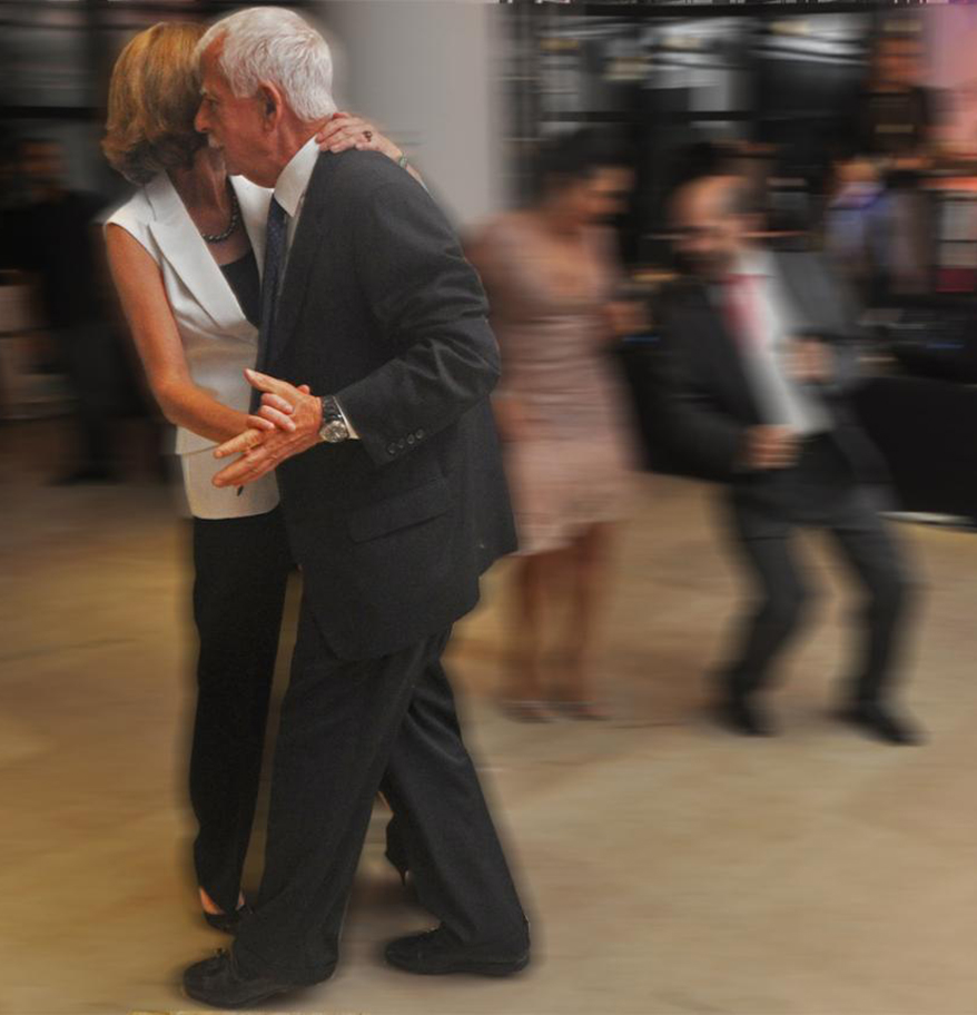 Forever Young. Roland Naftule on the dance floor with his wife Fabienne, during the CIBJO Congress in Salvador da Bahia, Brazil, in May 2015.