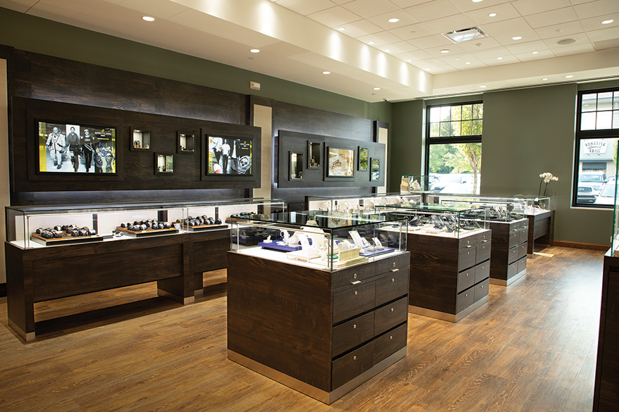 Mother-Daughter Duo Designs Factory-Inspired Jewelry Store in Pennsylvania