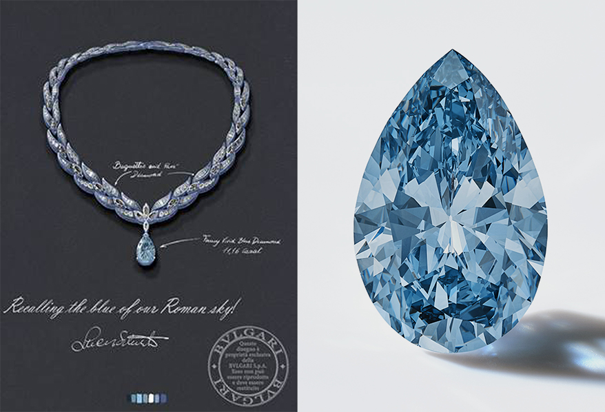 Priyanka Chopra Jonas Wears Extremely Rare Blue Diamond Set Into Dazzling Necklace