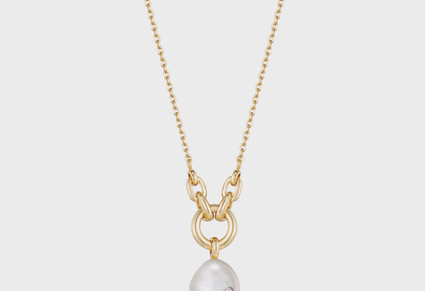 Pearl Sparkle pendant necklace by Ania Haie